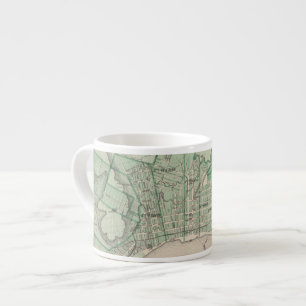 Plan of the City of New Albany, Floyd Co, Indiana Espresso Cup