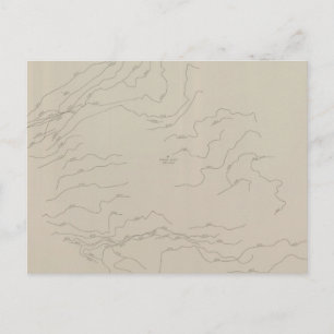 Plan of the Clay Walls of the New Almaden Mine Postcard