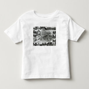 Plan of the Garden and View of the Houses at Chisw Toddler T-Shirt