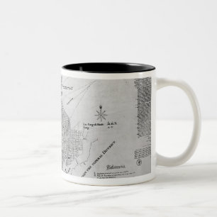Plan of Washington D.C. Two-Tone Coffee Mug