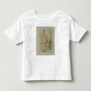 Plan, Section and Elevation of Florence Cathedral, Toddler T-Shirt