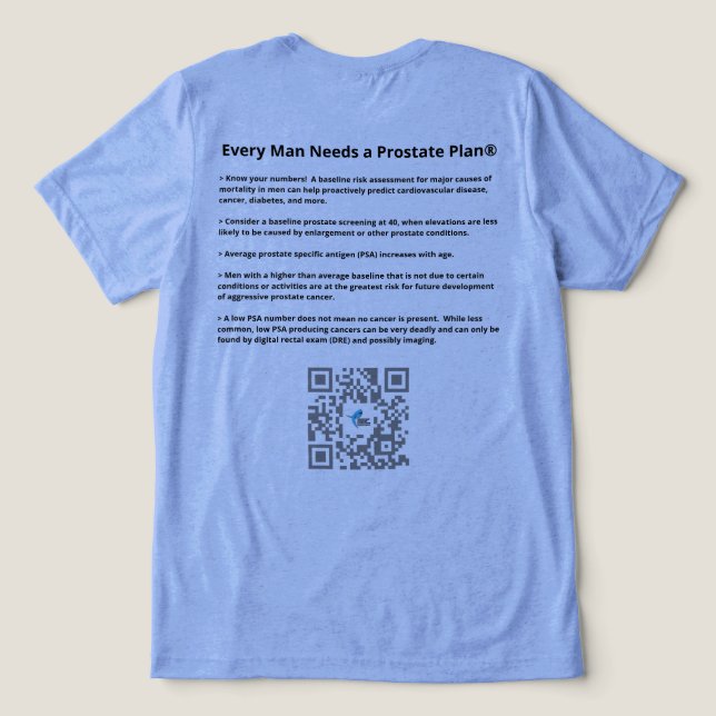 Plan T-shirt Tri-Blend Shirt (Design Back)