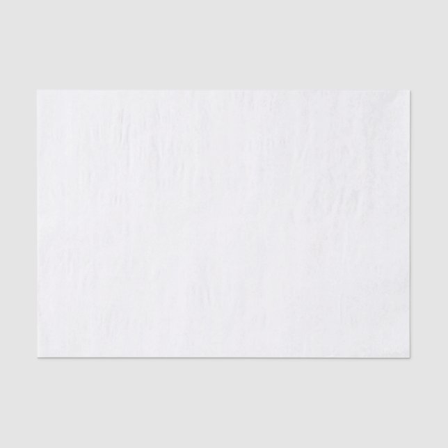 Plan White Tissue Paper (Front)