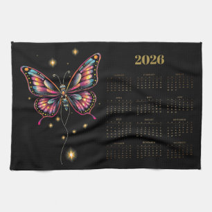 Plan your year in style with this 2026 calendar tea towel