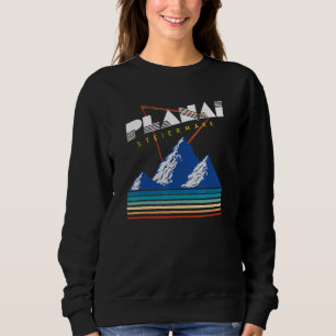 Planai Steiermark Austria Retro 80s Ski Holiday Sweatshirt