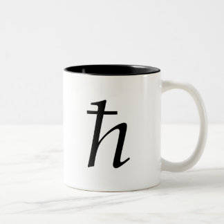 Planck's Constant (reduced) Two-Tone Coffee Mug