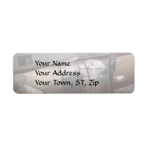 Plane - A little rough around the edges Return Address Label