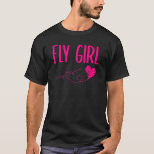 Plane Aeroplane Flying Pilot Aircraft Aviation Jus T-Shirt