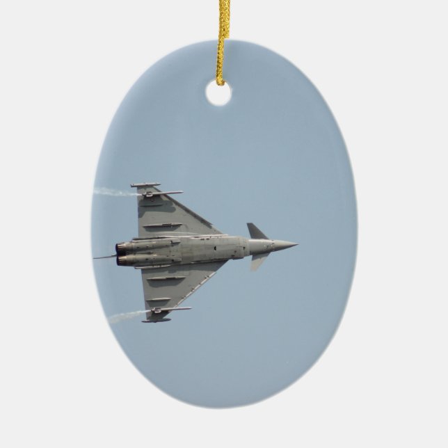 Plane Ceramic Ornament (Front)