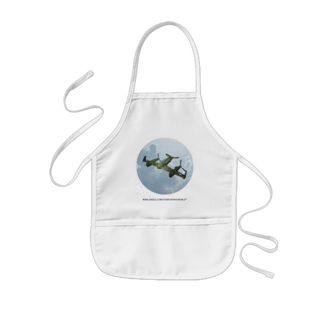 Plane Kids Apron (Front)