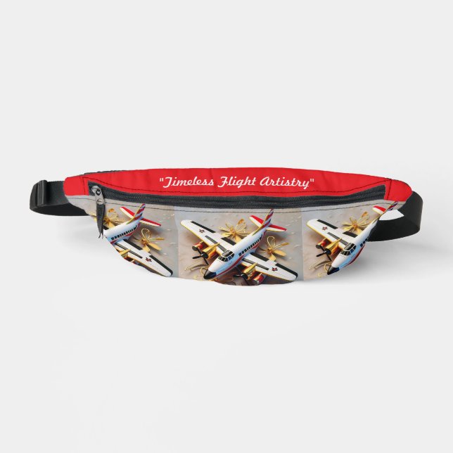 "Plane Luxury Reefined" Bum Bags (Front)