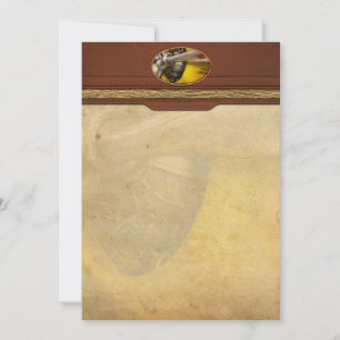 Plane - Pilot - Prop - Twin Wasp Note Card