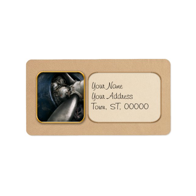 Plane - Pilot - Prop - You are clear to go Label (Front)