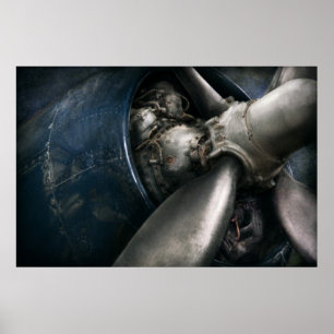 Plane - Pilot - Prop - You are clear to go Poster