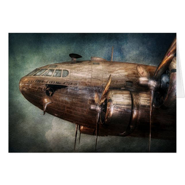 Plane - Pilot - The flying cloud (Front Horizontal)