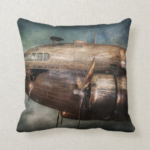 Plane - Pilot - The flying cloud Cushion