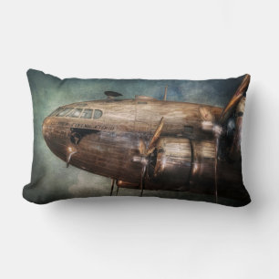 Plane - Pilot - The flying cloud Lumbar Cushion