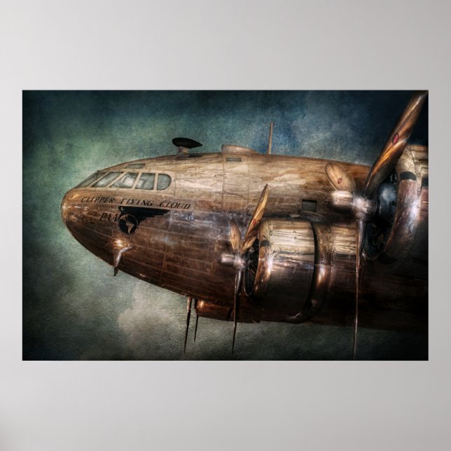 Plane - Pilot - The flying cloud Poster (Front)