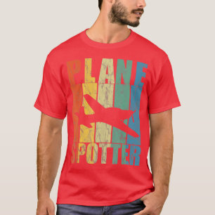 Plane Spotter Aeroplane Pilot Aircraft Aviation Av T-Shirt