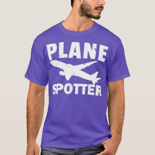Plane Spotter Aeroplane Pilot Aircraft Aviation Av T-Shirt