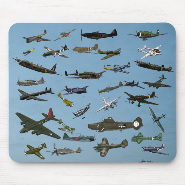Plane Spotter Mouse Pad (Front)