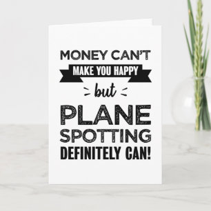 Plane spotting makes you happy Gift Card