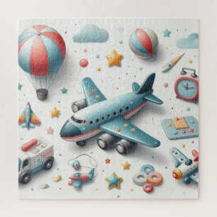 Plane toy boy jigsaw puzzle