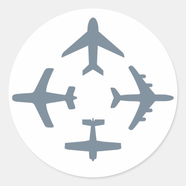 Planes 4 Sticker (Front)