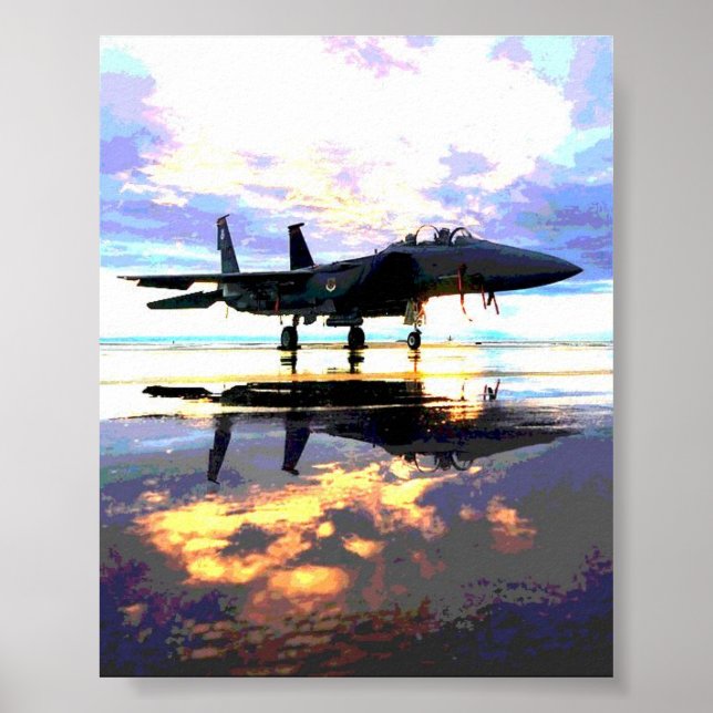 Planes Fighter Jet Poster (Front)