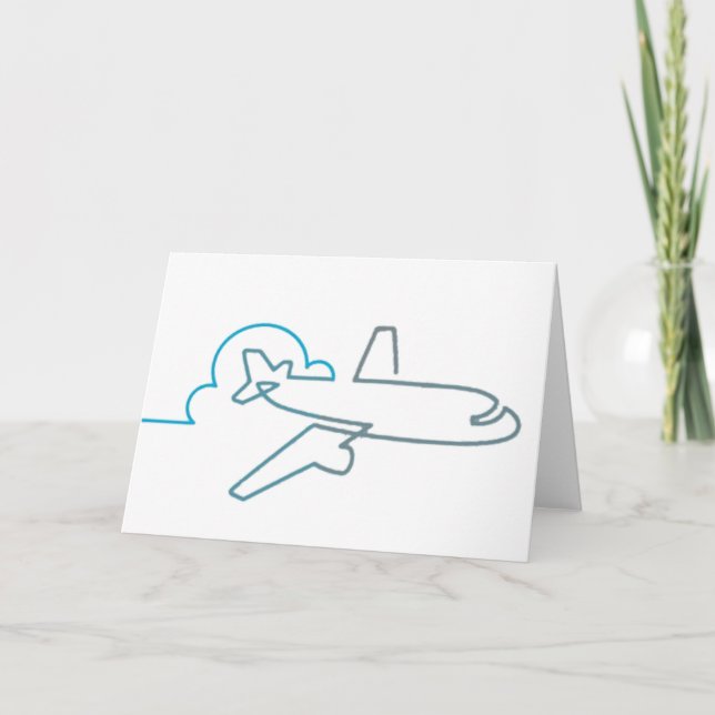 PLANES - Greeting cards (Front)