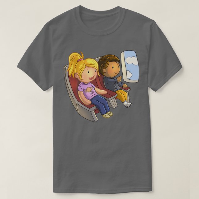 Planes Seatmates T-Shirt (Design Front)