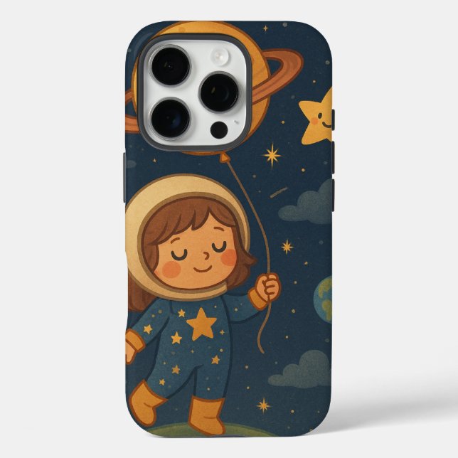 Planet Balloon Adventure Case-Mate iPhone Case (Back)