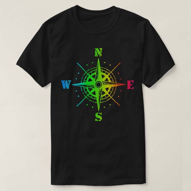 Planet based directions T-Shirt (Design Front)