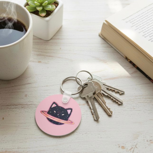 Planet Cat Keychain (Creator Uploaded)