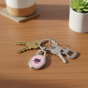 Planet Cat Keychain