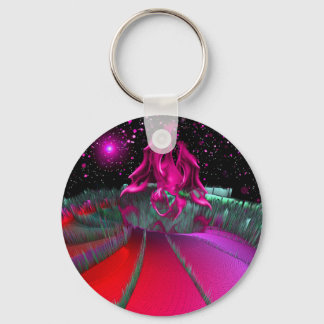 Planet Chlorboniev Pink Key Ring