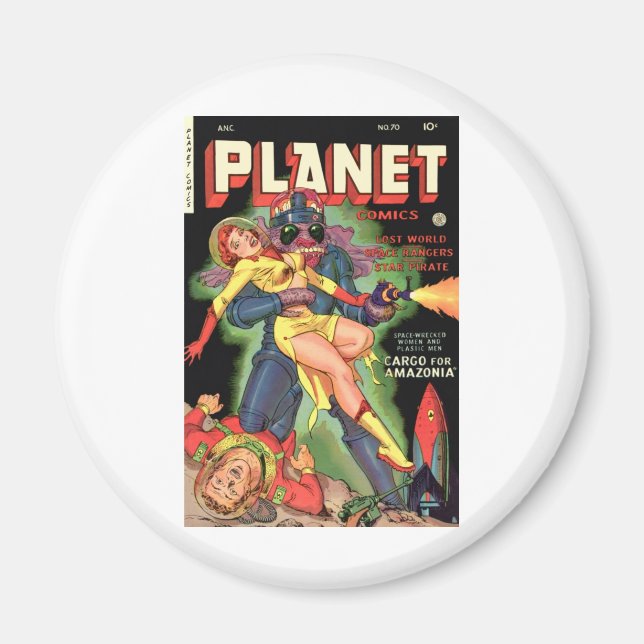 Planet Comics No 70 Magnet (Front)