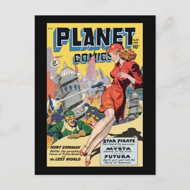 Planet Comics Postcard (Front)