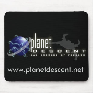 Planet Descent Mousepad