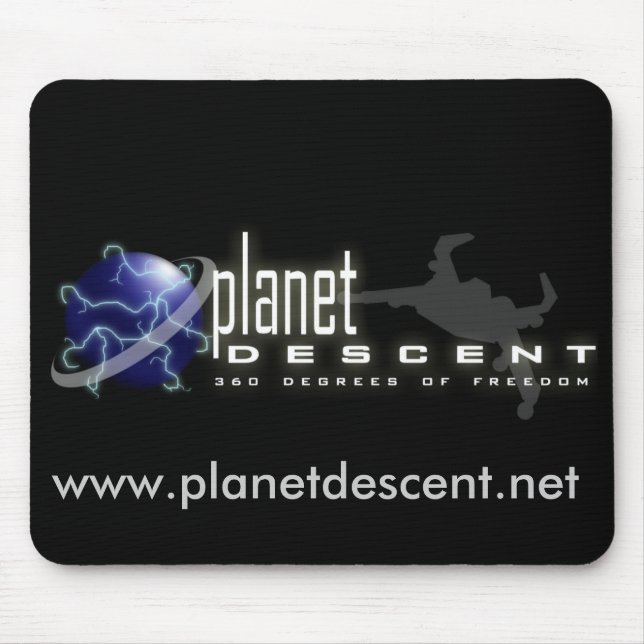 Planet Descent Mousepad (Front)