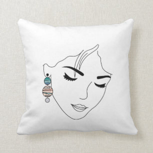 Planet Earings Cushion