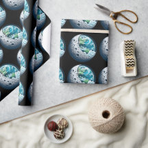 Planet Earth and Its Moon: Celestial Wonder