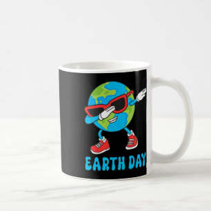 Planet Earth Birthday Day Dab Groovy Dabbing Boys Coffee Mug