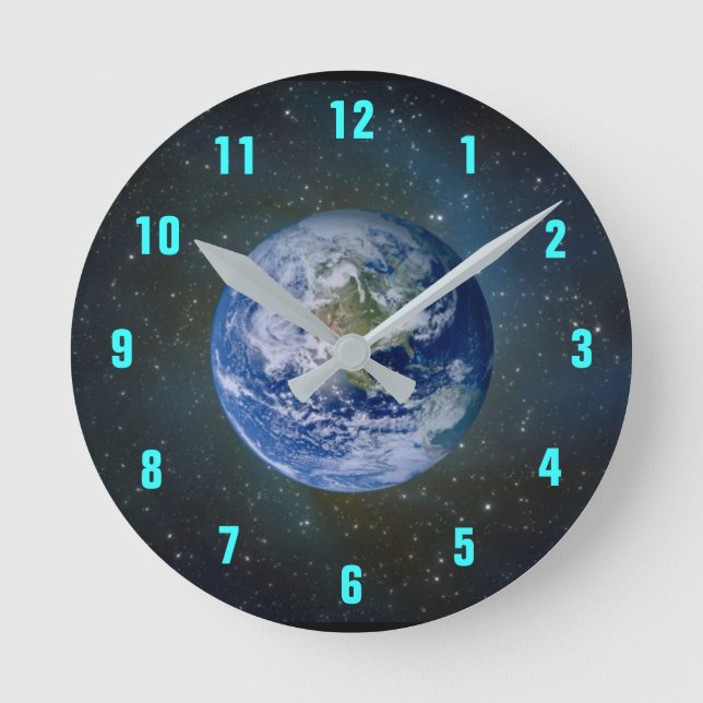 PLANET EARTH clock (Front)