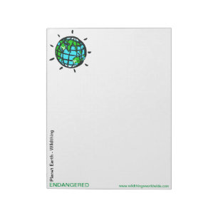 Planet EARTH - Conservation - Ecology - Nature Notepad