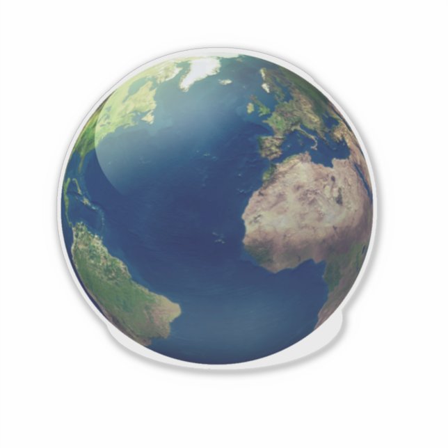 Planet Earth decal (Front)