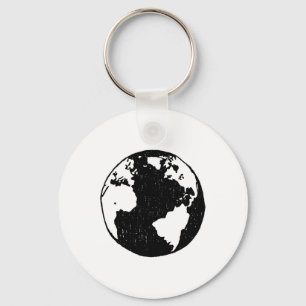 Planet Earth Ecology Earth Lover Key Ring
