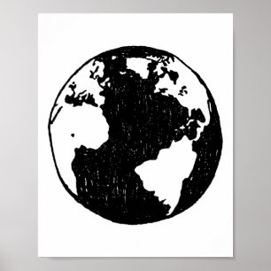 Planet Earth Ecology Earth Lover Poster