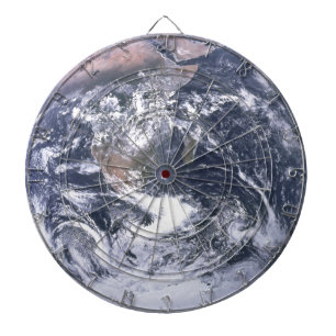Planet Earth From Space Earth Day Dartboard
