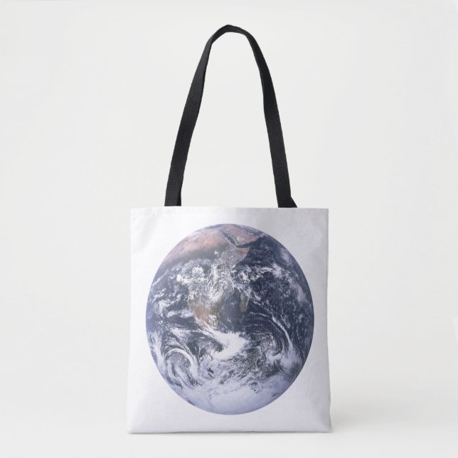 Planet Earth From Space Earth Day Tote Bag (Front)
